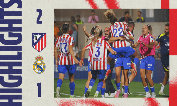 Highlights Atleti Femenino 2-1 Real Madrid